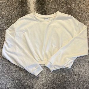 Gym Shark Whitney Simmons Collection Crop Crewneck Sweatshirt - Size Medium